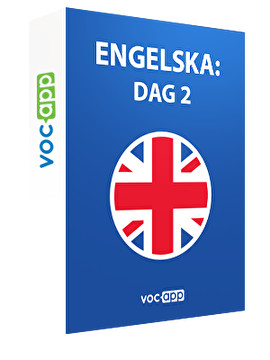 Engelska: dag 2