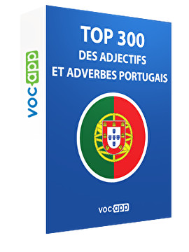 Top 300 des adjectifs et adverbes portugais