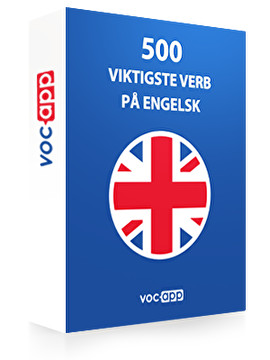 500 viktigste verb på engelsk