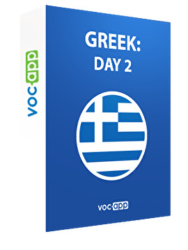 Greek: day 2