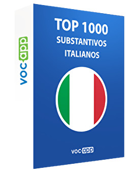 Top 1000 substantivos italianos