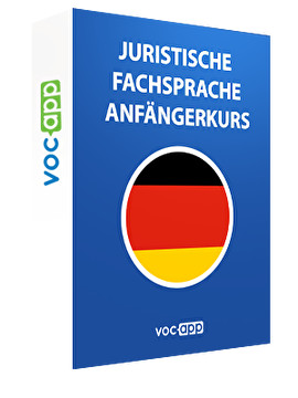 Deutsche juristische Fachsprache – Anfängerkurs