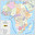 Państwa Afryki - pod względem powierzchni (wielkości), w kolejności malejącej