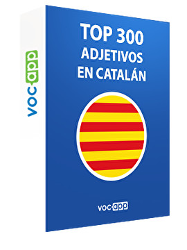 Top 300 adjetivos en catalán