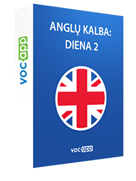 Anglų kalba: diena 2