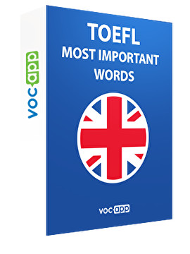 TOEFL - Most important words