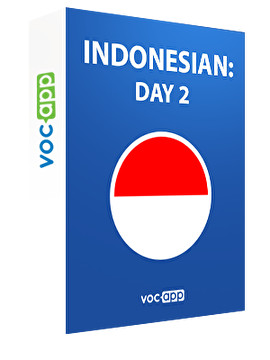 Indonesian: day 2
