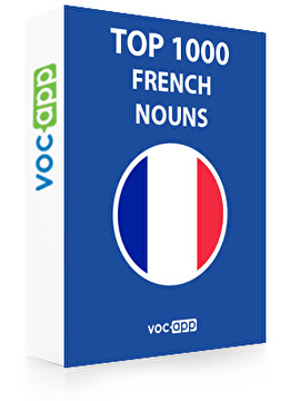 French Words: Top 1000 Nouns