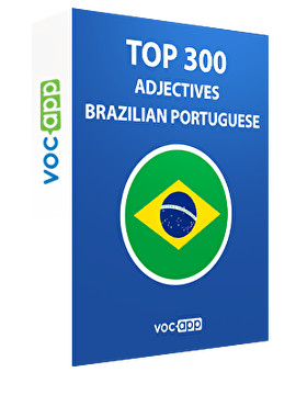 Brazilian Portuguese Words: Top 300 Adjectives