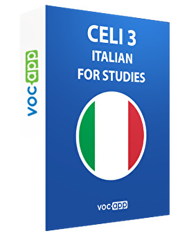 CELI 3 - Italian for university