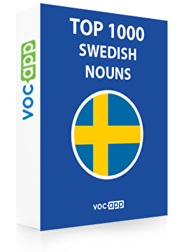 Swedish Words Top 1000 Nouns