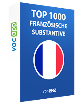Top 1000 französische Substantive
