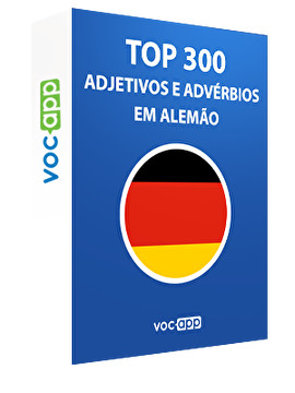 Top 300 adjetivos e advérbios em alemão