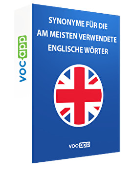 Synonyme für die am meisten verwendete englische Wörter