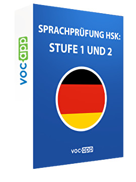 Sprachprüfung HSK: Stufe 1 und 2