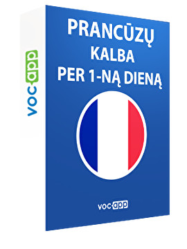 Prancūzų kalba per 1-ną dieną