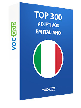 Top 300 adjetivos em italiano