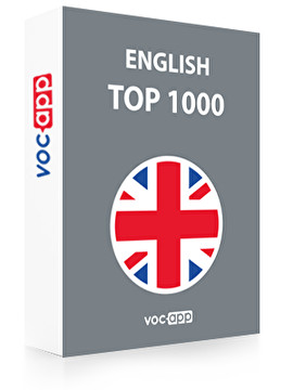 Top 1000 vārdi angļu valodā