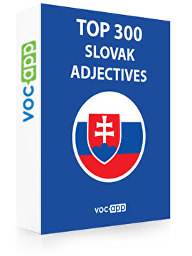 Slovak Words: Top 300 Adjectives