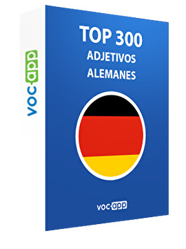 Top 300 adjetivos alemanes