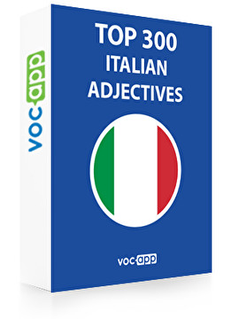 Italian Words: Top 300 Adjectives