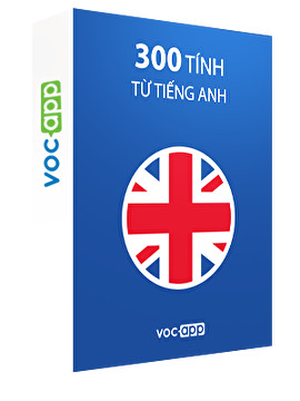 300 tính từ tiếng Anh