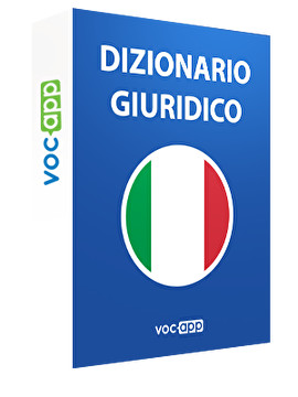 Vocabulario jurídico en italiano