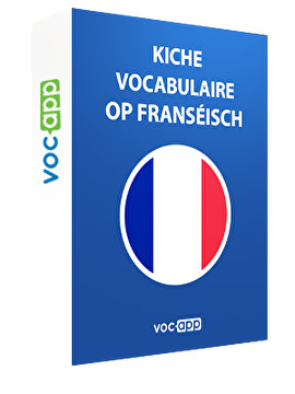 Kiche Vocabulaire op Franséisch 