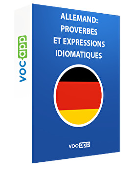 Proverbes, expression et vocabulaire allemand