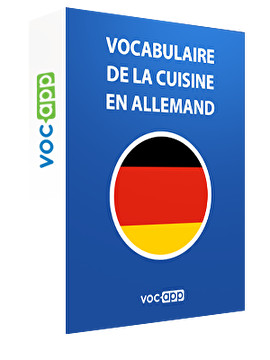 Vocabulaire de la cuisine en allemand