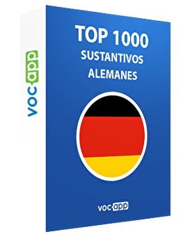 Top 1000 sustantivos alemanes