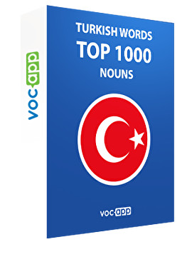 Turkish Words: Top 1000 Nouns