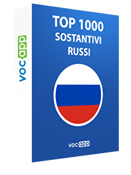 Top 1000 sostantivi russi