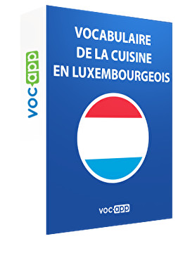 Vocabulaire de la cuisine en luxembourgeois